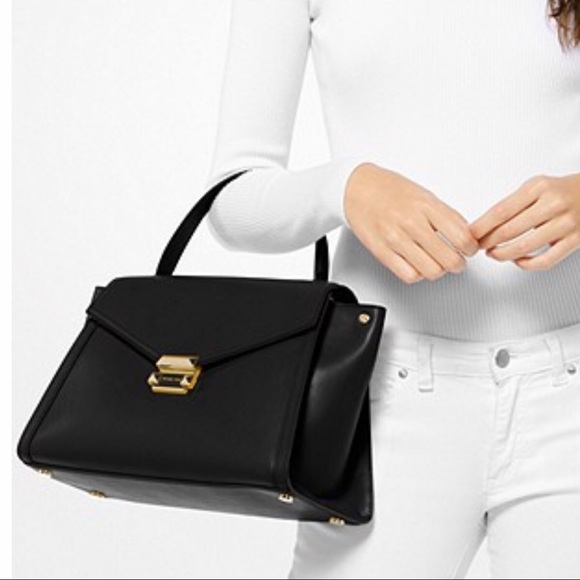 MK Whitney Large Leather Satchel - Picture 4 of 6